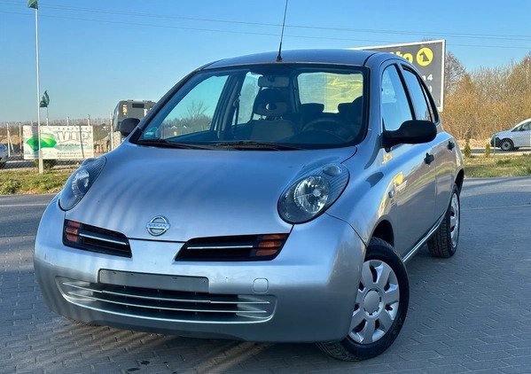 Nissan Micra cena 8800 przebieg: 134000, rok produkcji 2004 z Sławno małe 92